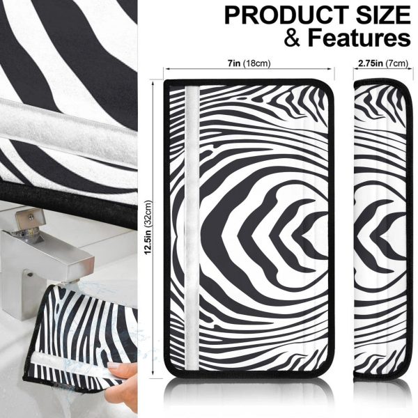 zebra s kin seat belt covers custom animal car accessories pl77z