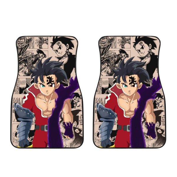 zeldris car floor mats seven deadly sins anime car accessories foahv