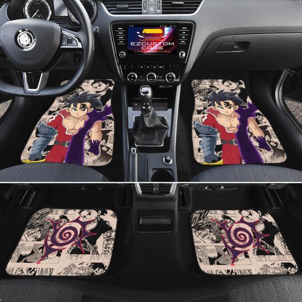 zeldris car floor mats seven deadly sins anime car accessories wzbqq