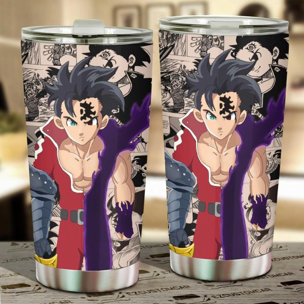 Escanor Car Tumbler Cup Custom Anime Seven Deadly Sins Car Accessories