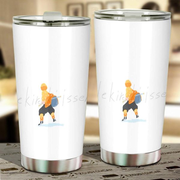 Zenitsu Agatsuma Car Tumbler Cup Demon Slayer Anime Car Accessories