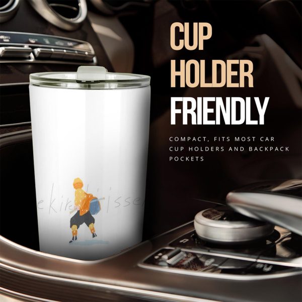 zenitsu agatsuma car tumbler cup custom demon slayer anime car accessories ocwzi