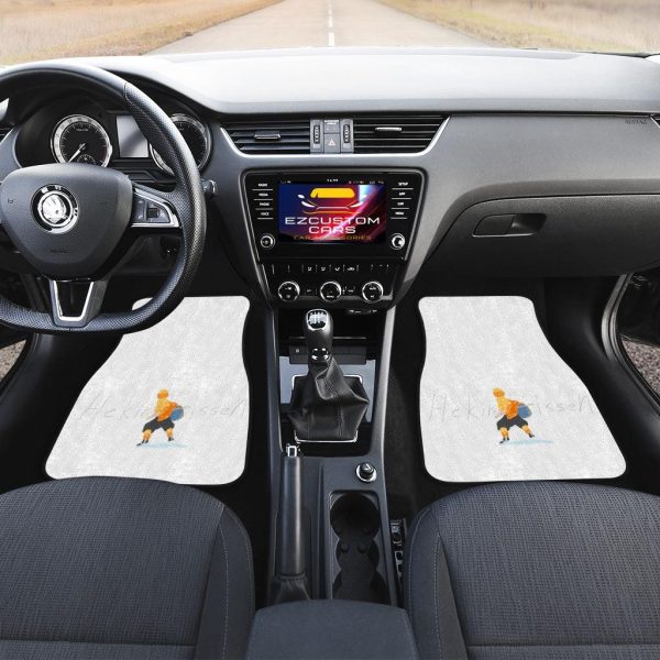 zenitsu agatsuma demon slayer car floor mats 7ysjy