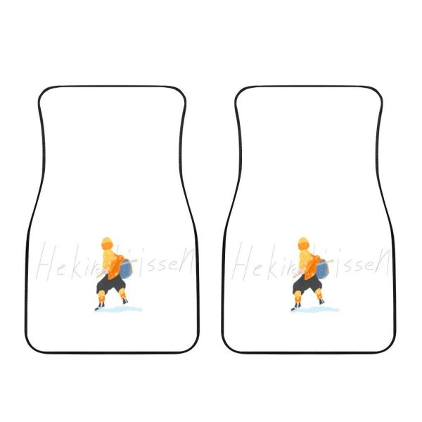 zenitsu agatsuma demon slayer car floor mats rbj2z
