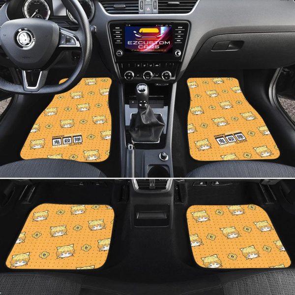 zenitsu demon slayer car floor mats u8oxu