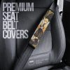 Zenitsu Demon Slayer Seat Belt Covers Custom Anime Car Accessories