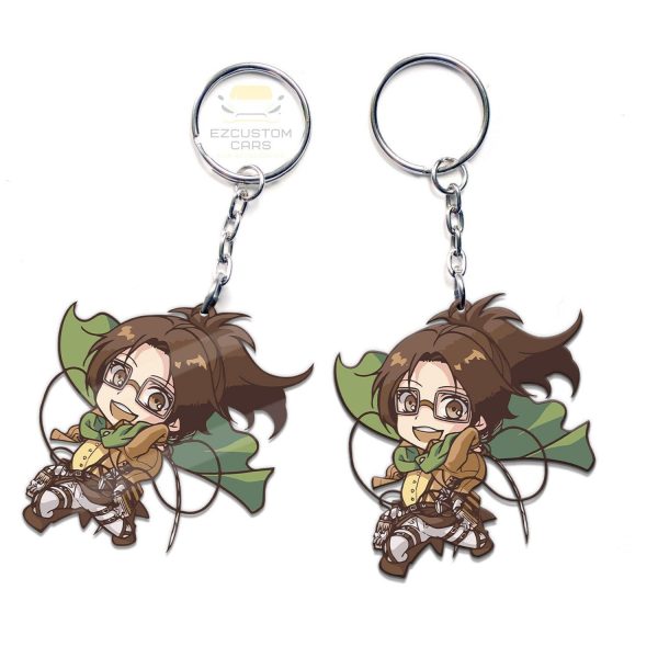 zoe hange keychains attack on titan monos