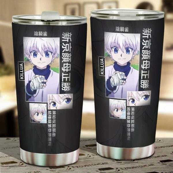Gon x Killua Car Tumbler Cup Custom Hunter x Hunter Anime Car Accessories