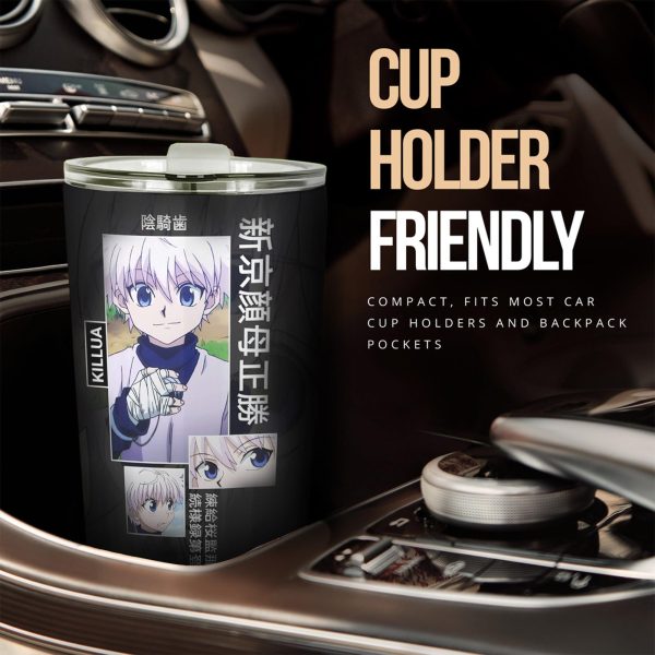 zoldyck killua car tumbler cup custom hunter x hunter anime car accessories kr4jv