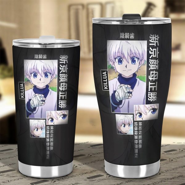 zoldyck killua car tumbler cup custom hunter x hunter anime car accessories neook