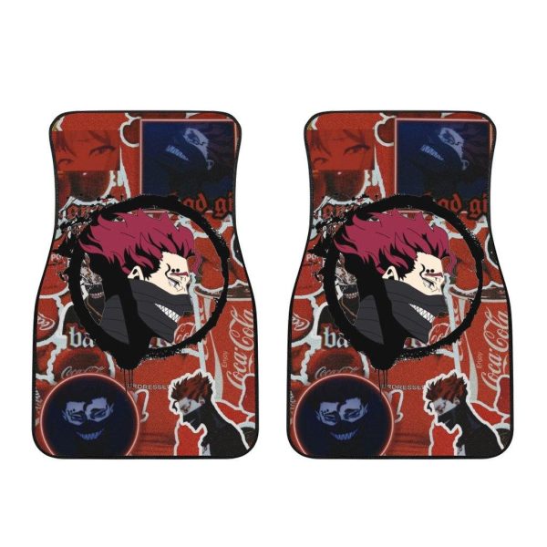zora black clover car floor mats erj7m