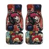 Zora Black Clover Car Floor Mats