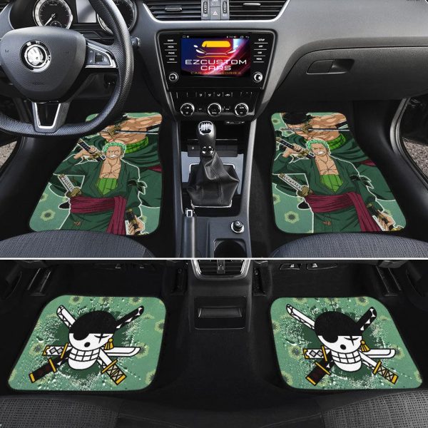 zoro car floor mats custom anime one piece car accessories dmjfu