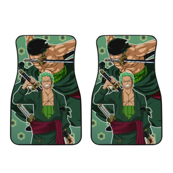 zoro car floor mats custom anime one piece car accessories pfvua