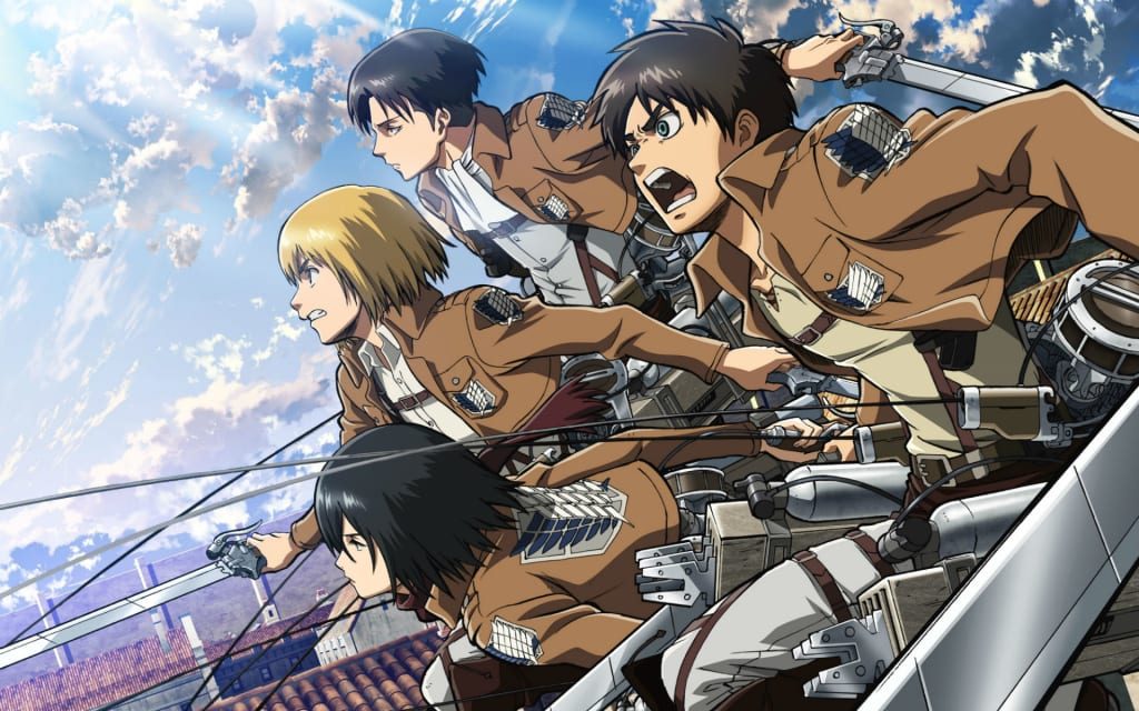 Top 10 Must-Watch Shonen Anime for Beginners 9 Attack on Titan