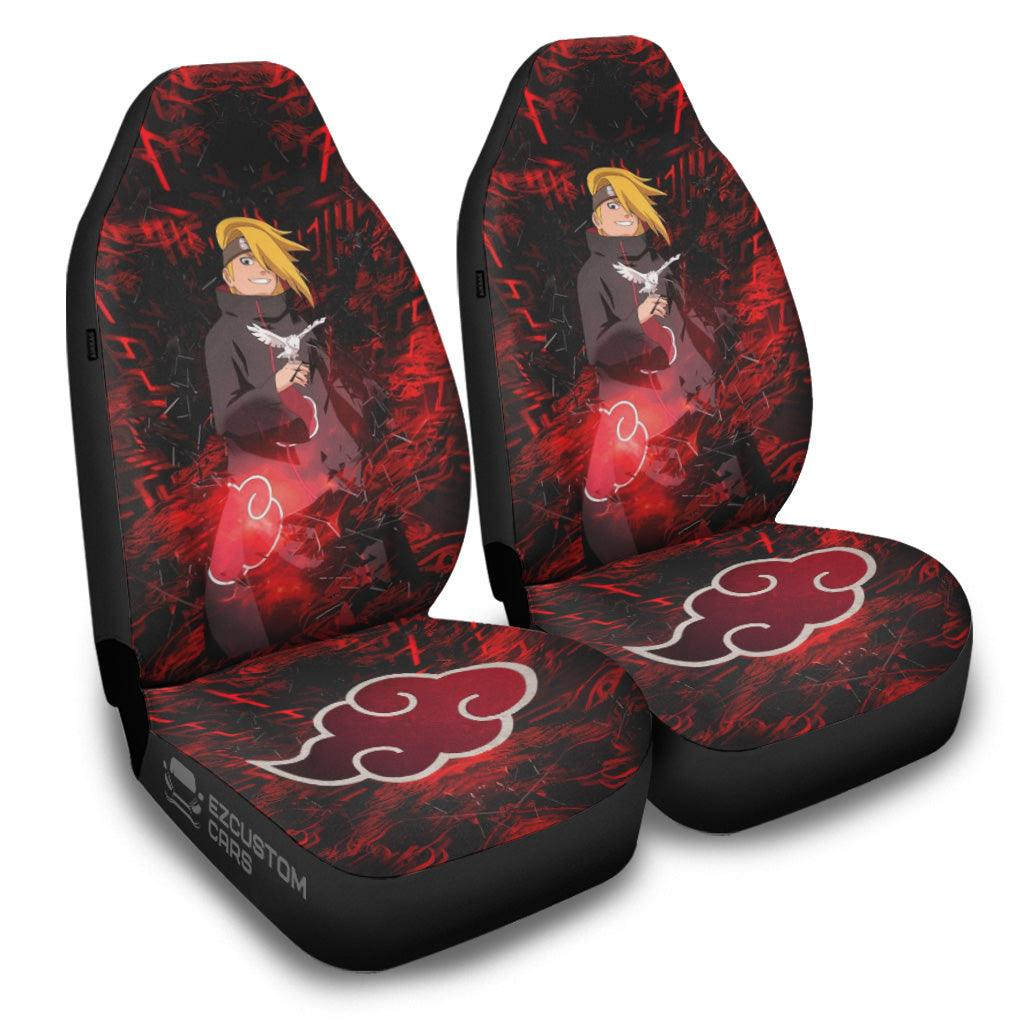 Akatsuki Car Accessories Anime Car Seat Covers Deidara Ultimate