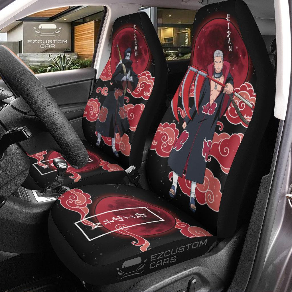 Akatsuki Kisame Car Seat Covers Naruto Anime Car Decor