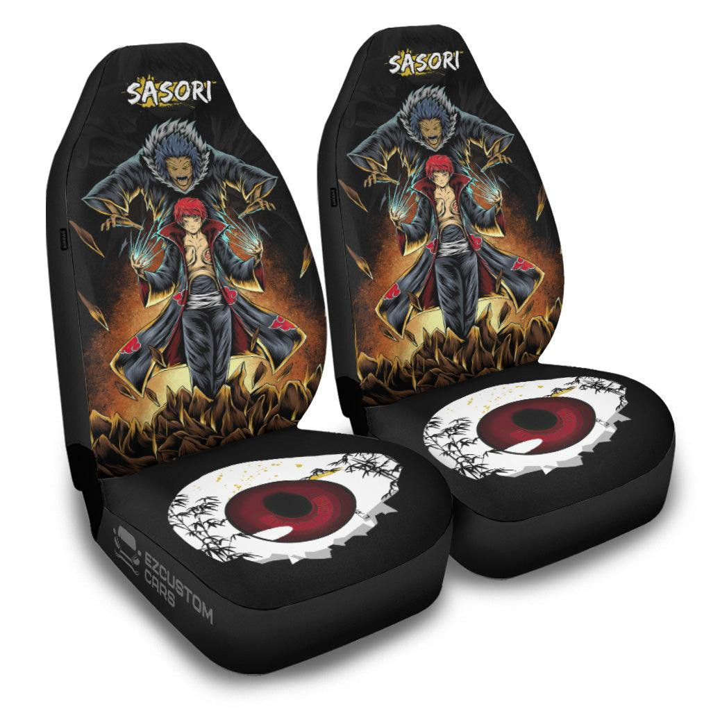Akatsuki Car Accessories Anime Car Seat Covers Sasori Akatsuki