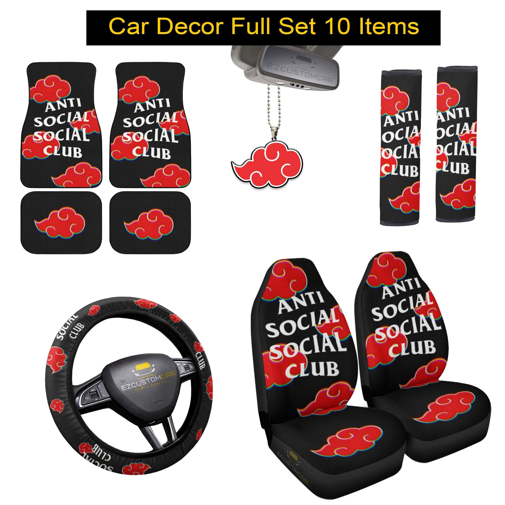 Akatsuki Car Mats x Seat Covers Anti Social Club