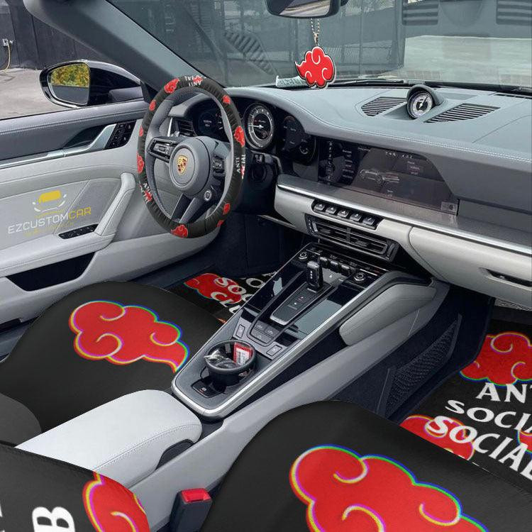Akatsuki Car Mats x Seat Covers Anti Social Club