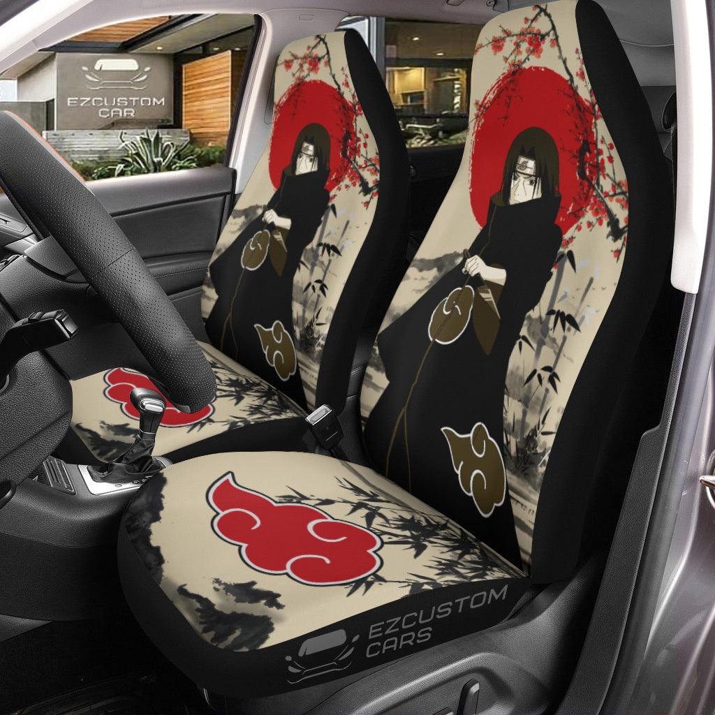 Akatsuki Car Accessories Anime Car Seat Covers Itachi Ultimate