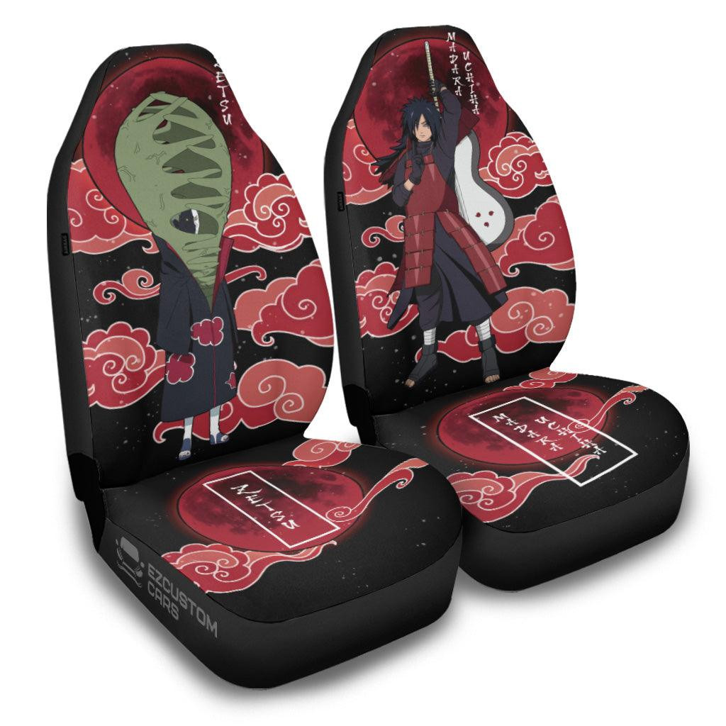 Akatsuki Car Seat Covers Madara and Zetsu