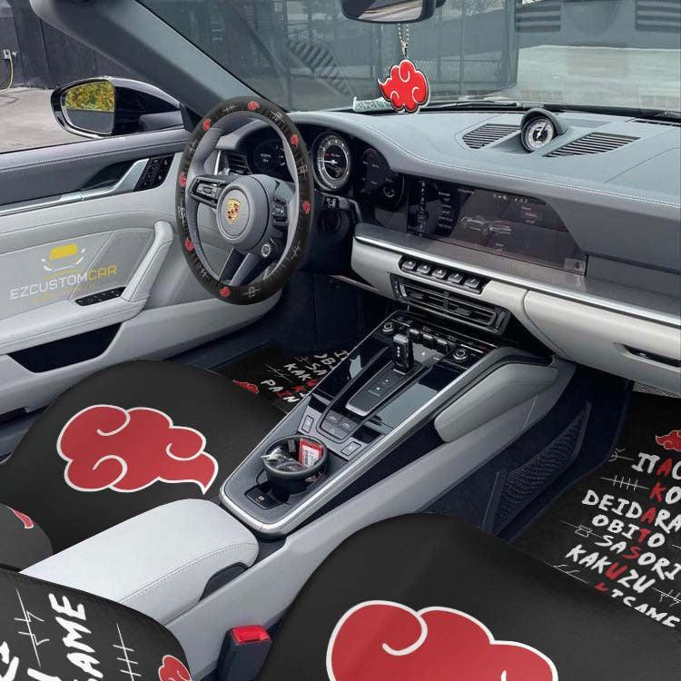 Akatsuki Itachi Car Mats x Seat Covers