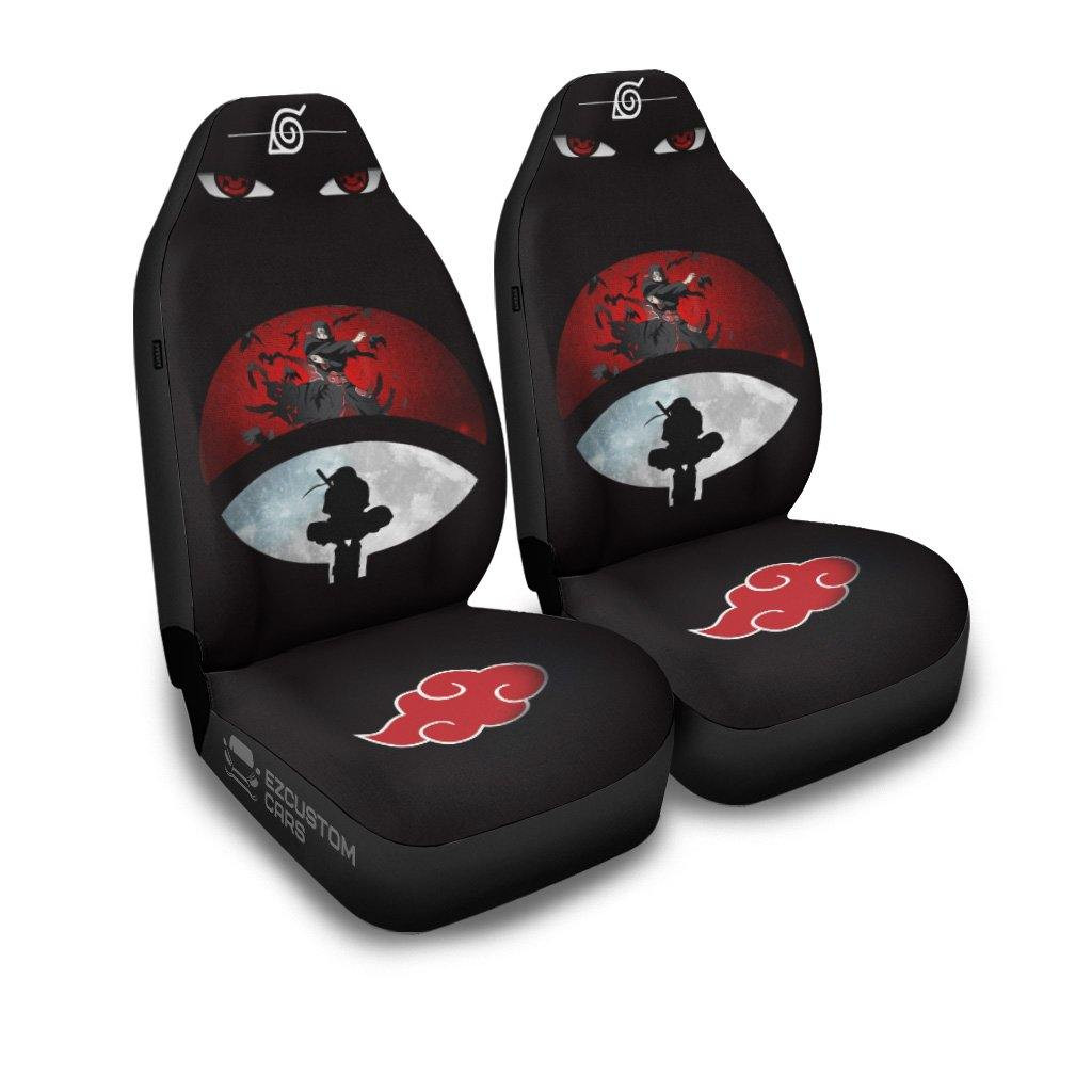 Akatsuki Itachi Uchiha Car Seat Covers Naruto Anime Car Decor