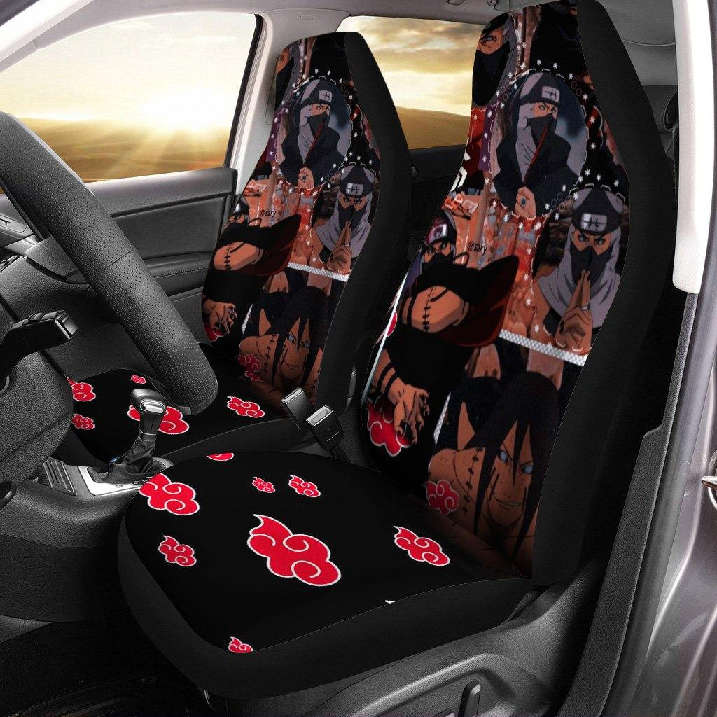 Akatsuki Car Accessories Anime Car Seat Covers Kakuzu Ultimate