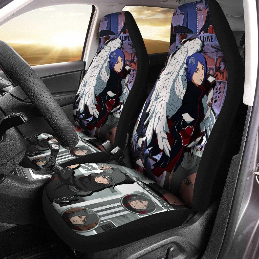Konan Naruto Anime Car Seat Covers