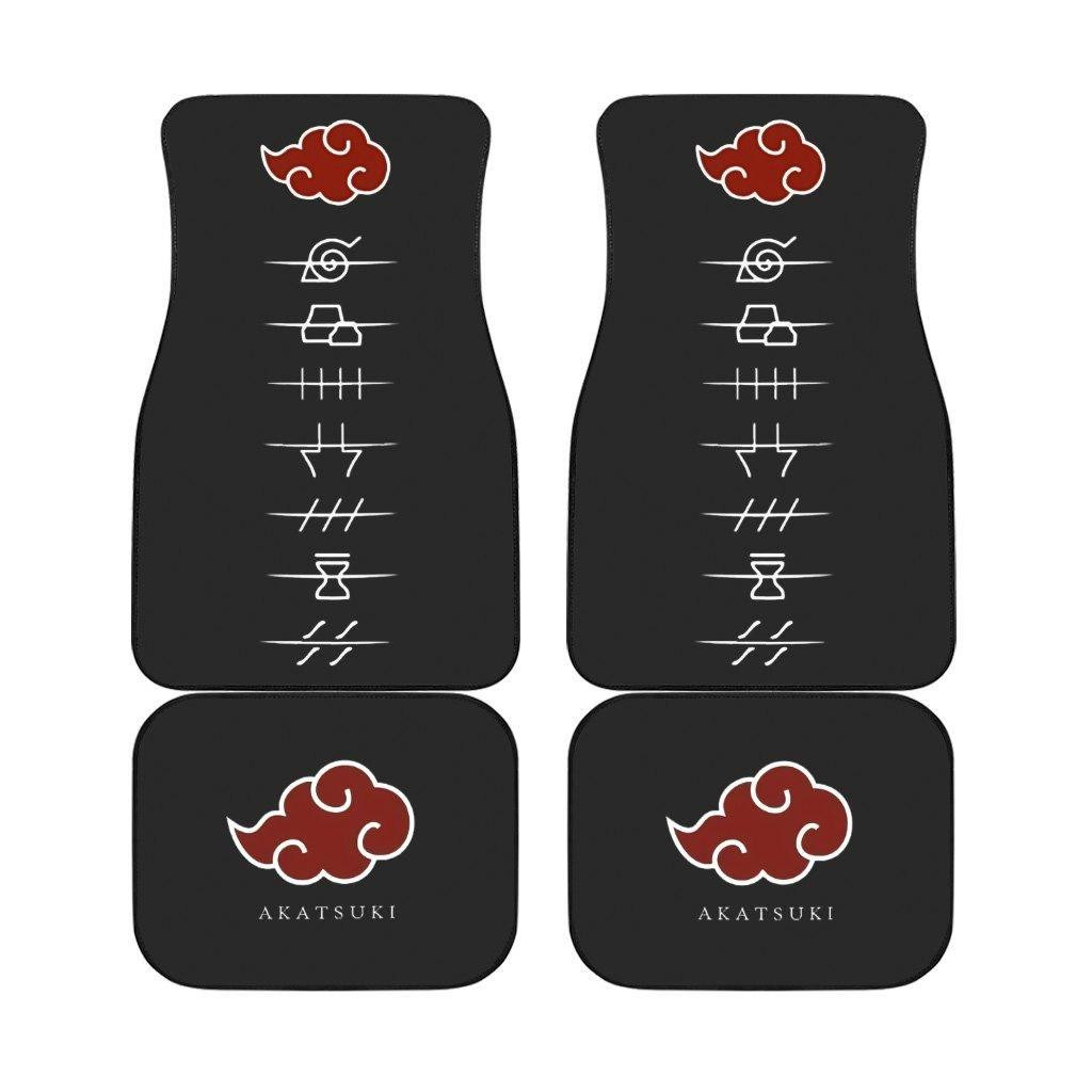 Akatsuki Naruto Car Mats x Seat Covers
