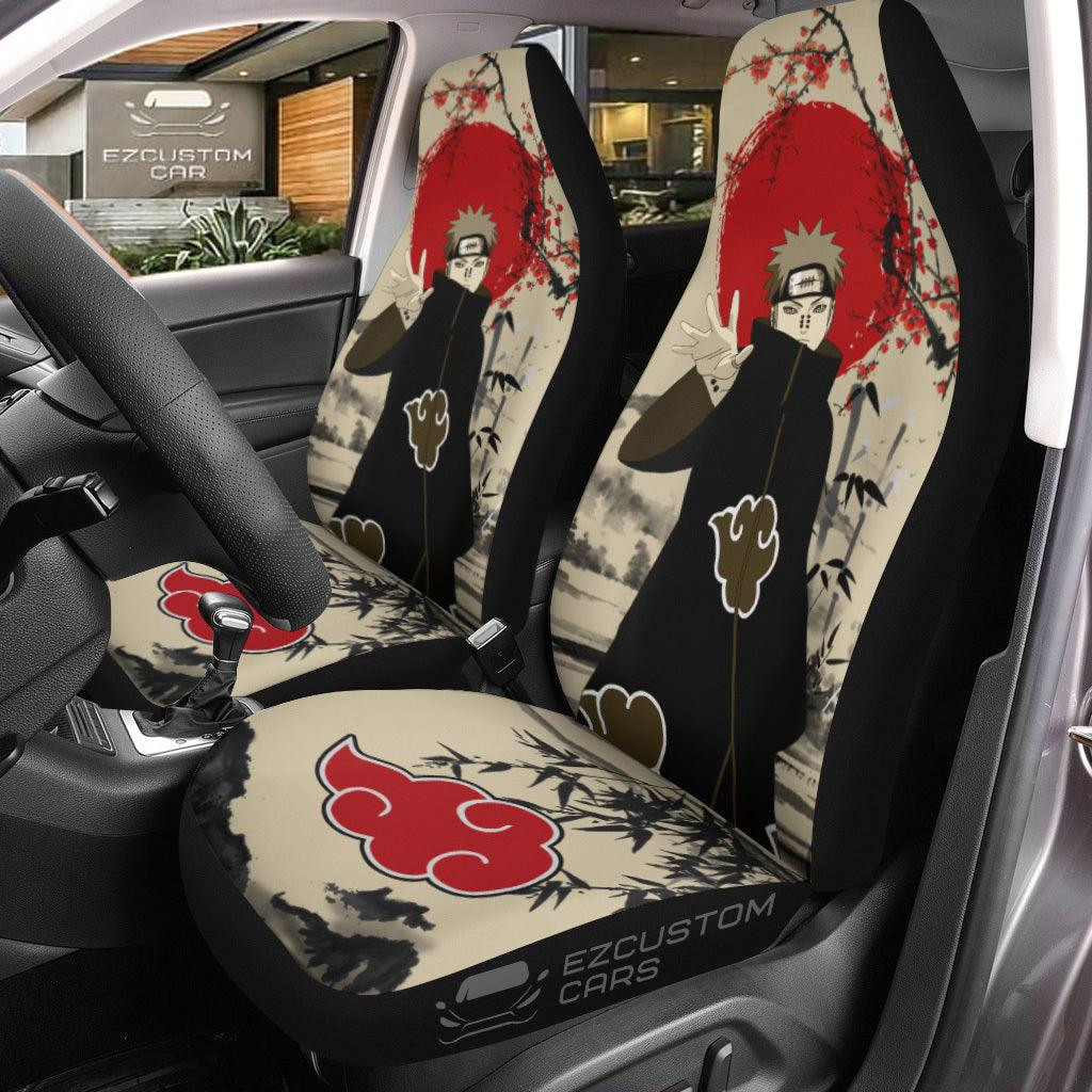 Akatsuki Anime Car Seat Covers Pain and Konan