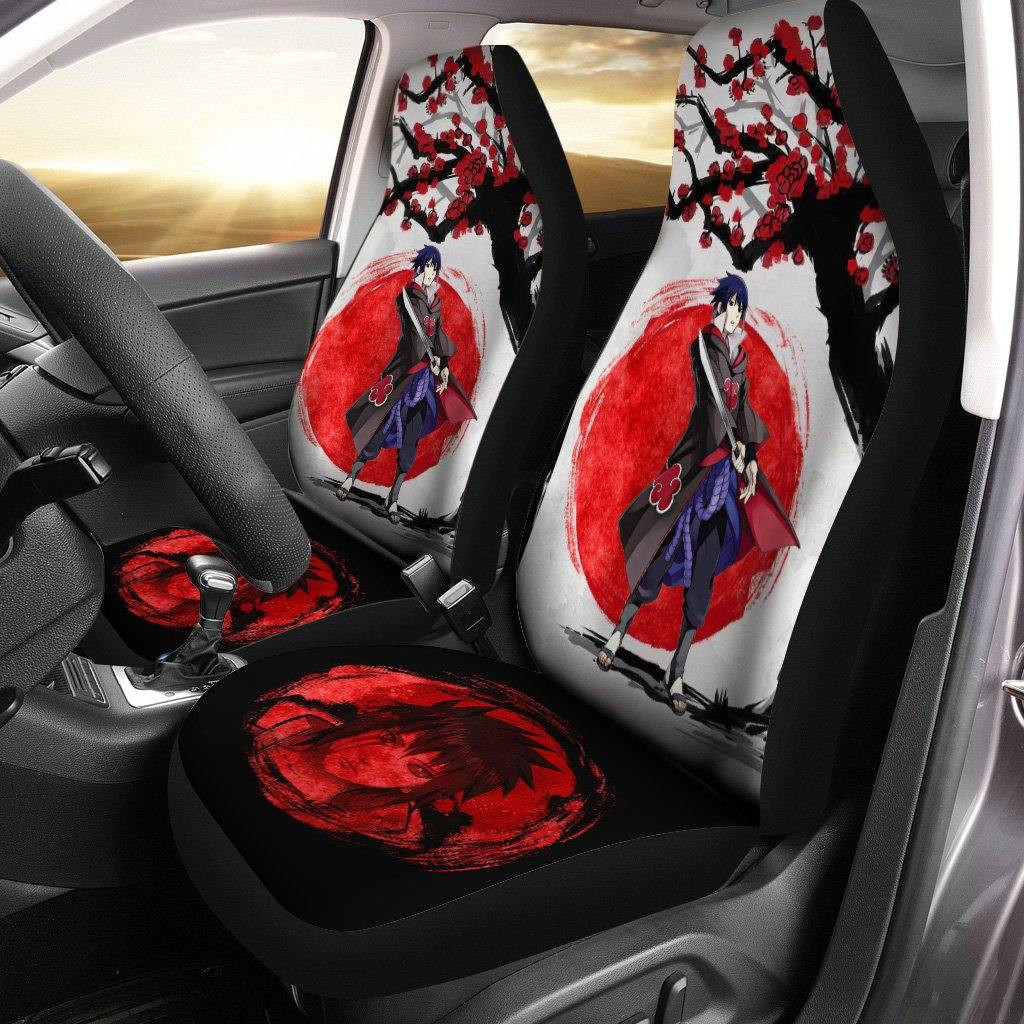 Akatsuki Sasuke Car Seat Covers NRT Decoration Japan Style