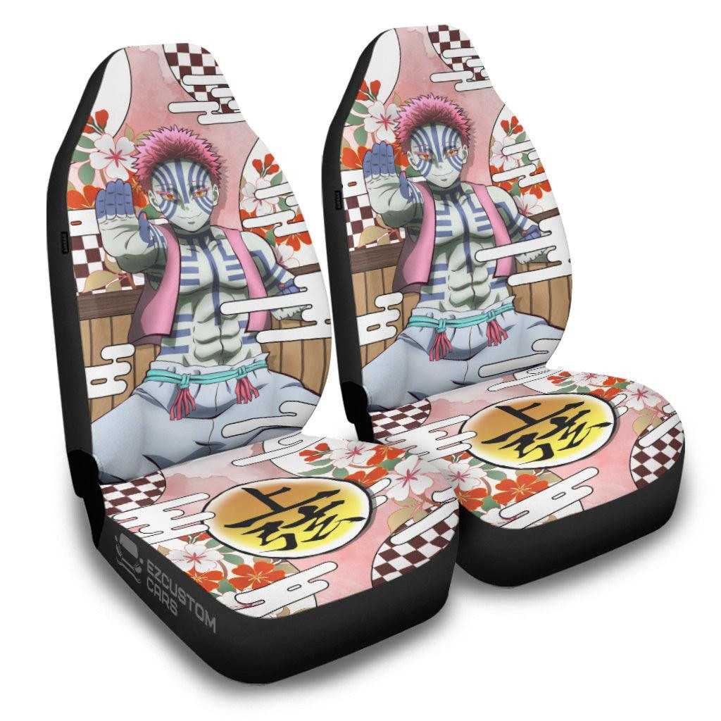 Akaza Demon Slayer Anime Car Seat Covers