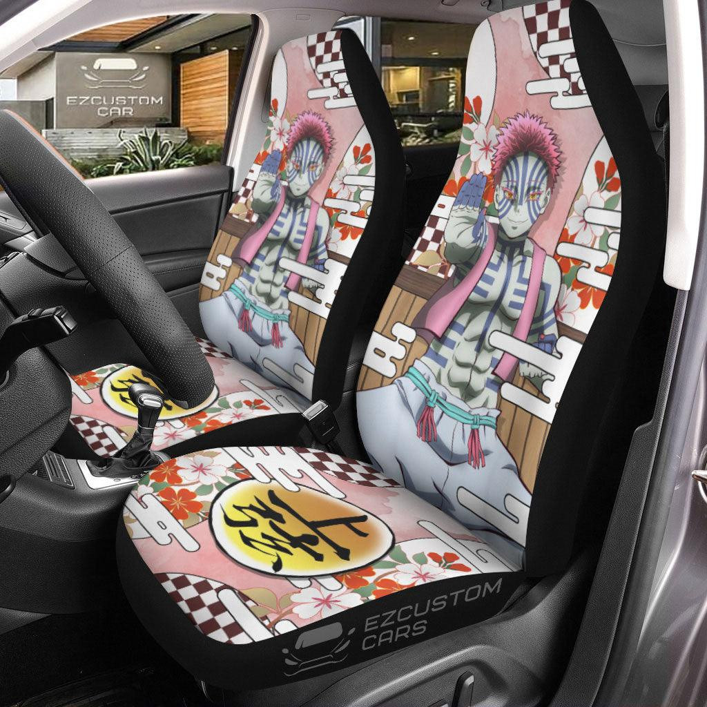 Demon Slayer Anime Car Seat Covers Akaza