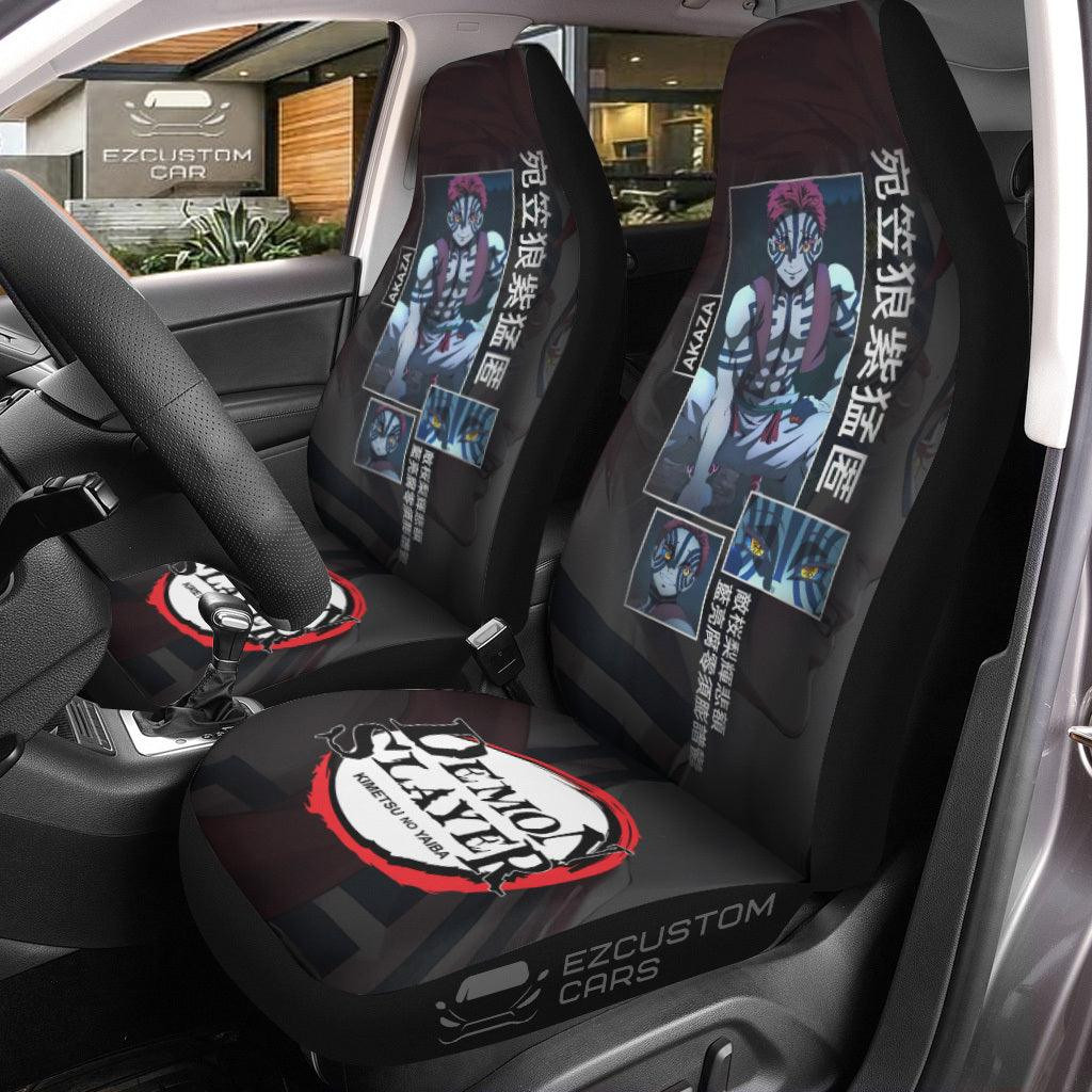 Demon Slayer Anime Car Seat Covers Akaza