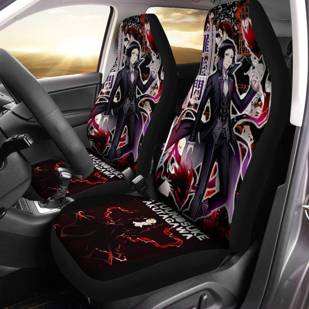 Atsushi Car Seat Covers Bungou Stray Dogs
