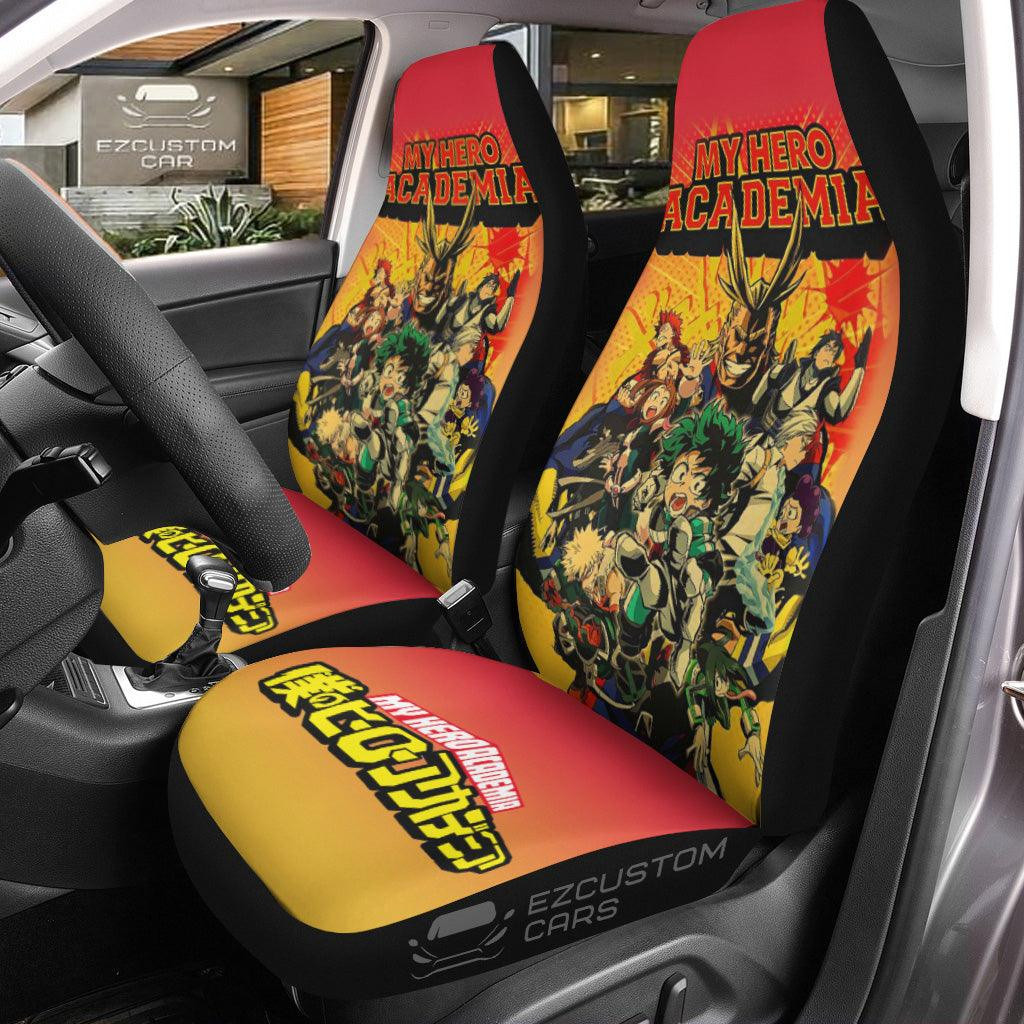 My Hero Academia Car Accessories Anime Car Seat Covers All Might MHA