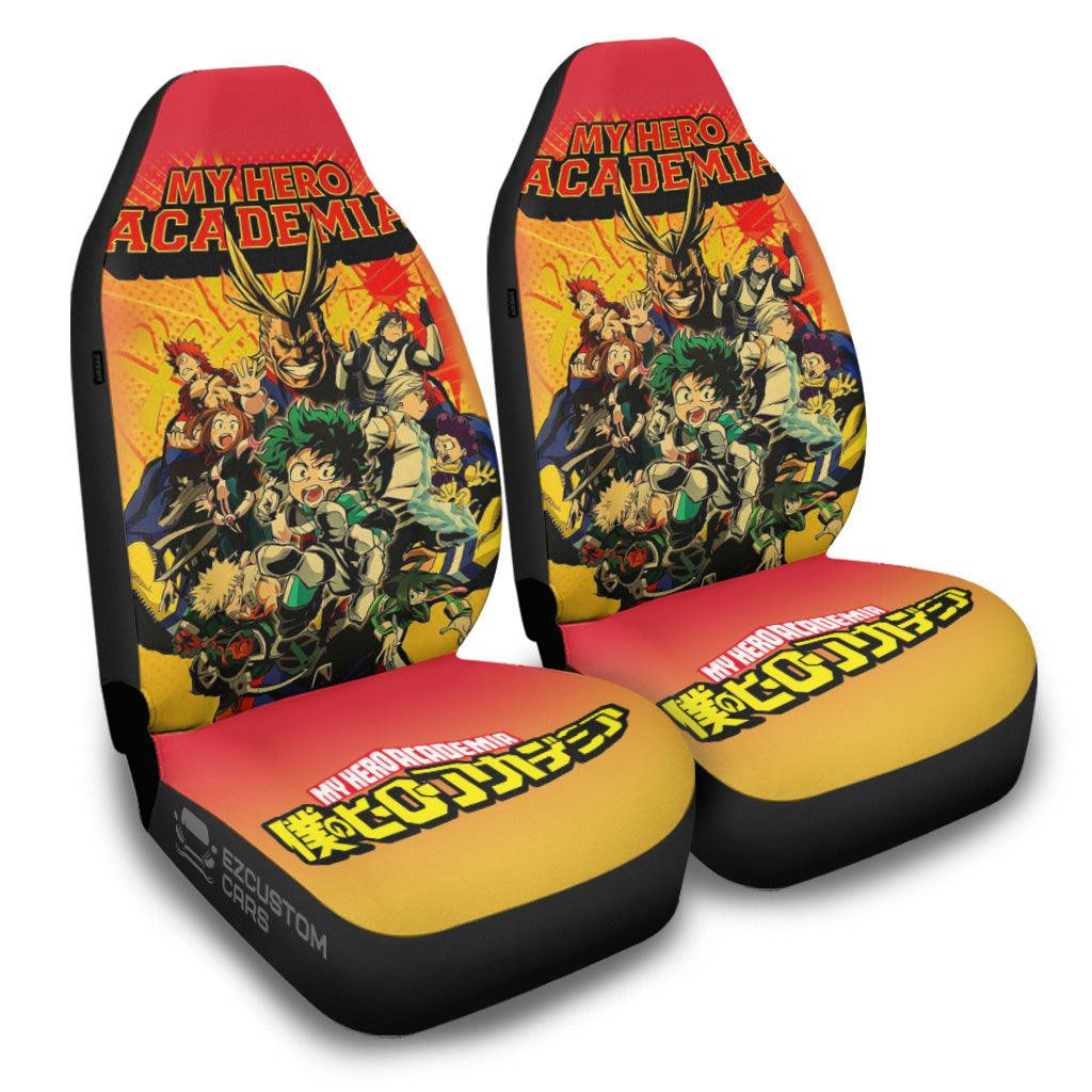 All Might x Heroes MHA My Hero Academia Anime Car Seat Covers