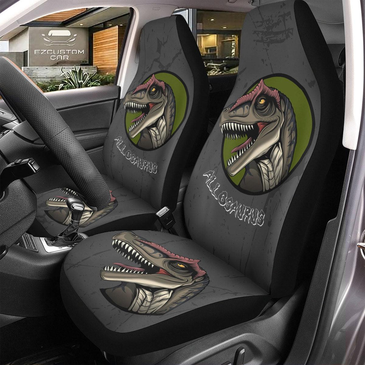 Allosaurus Dinosaur Seat Belt Covers Dinosaur Car Accessories