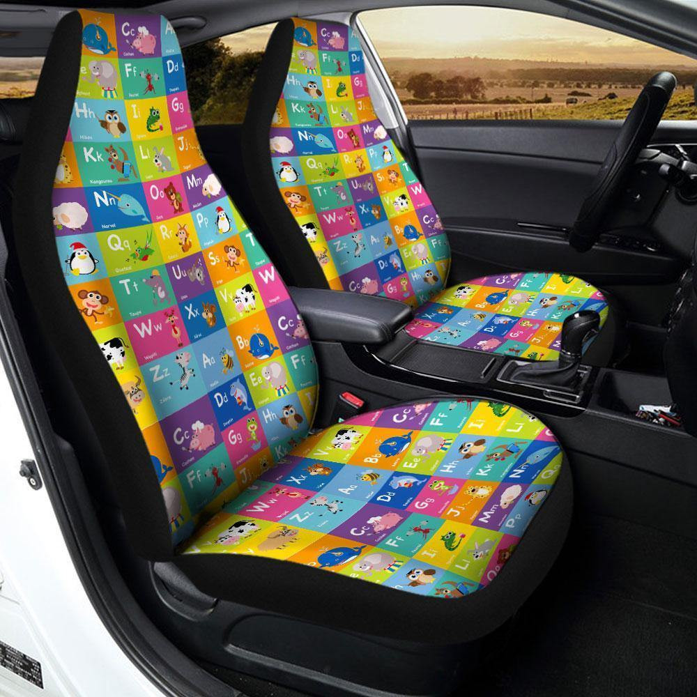 Alphabet Car Seat Covers