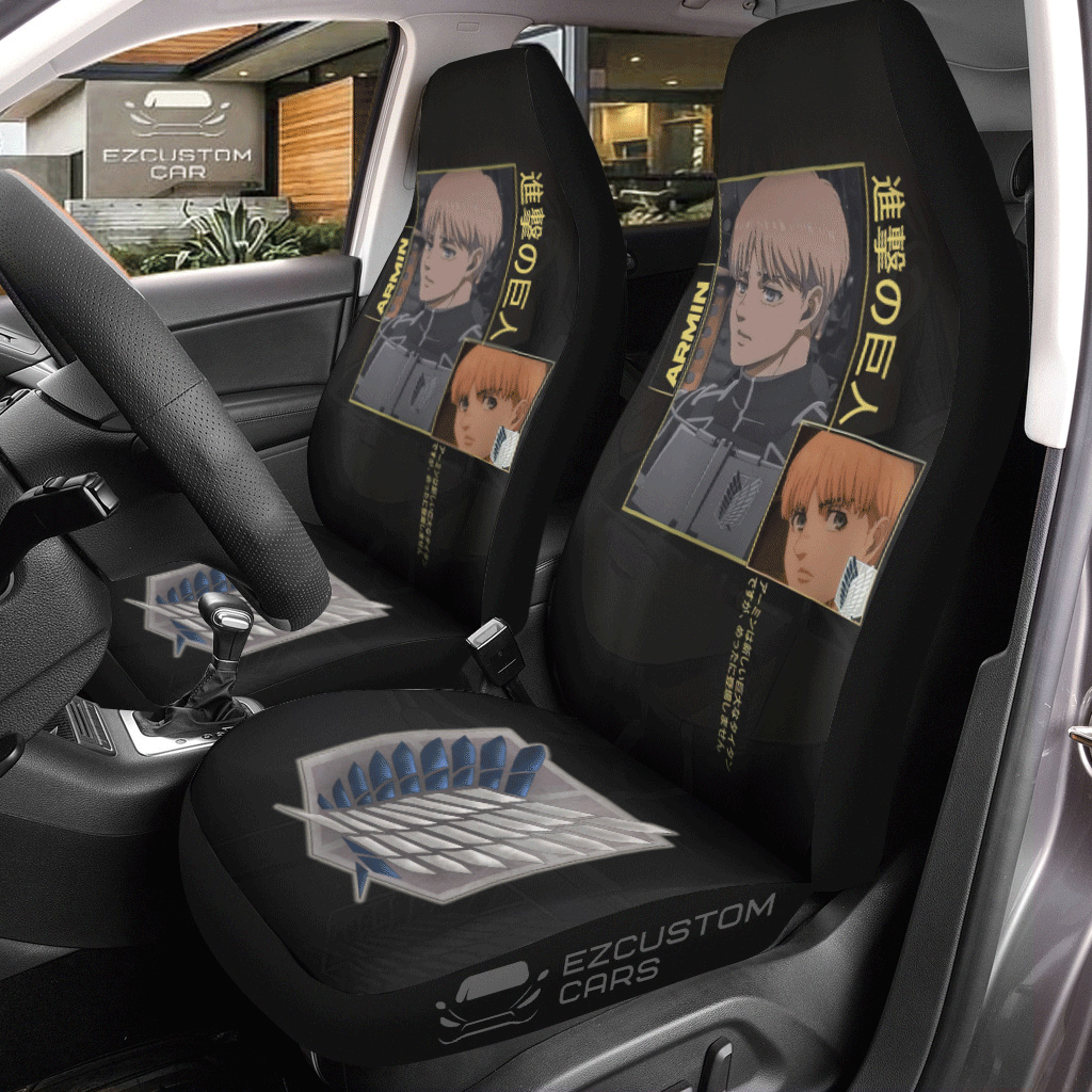 Armin Attack On Titan Car Seat Covers Fan Gift