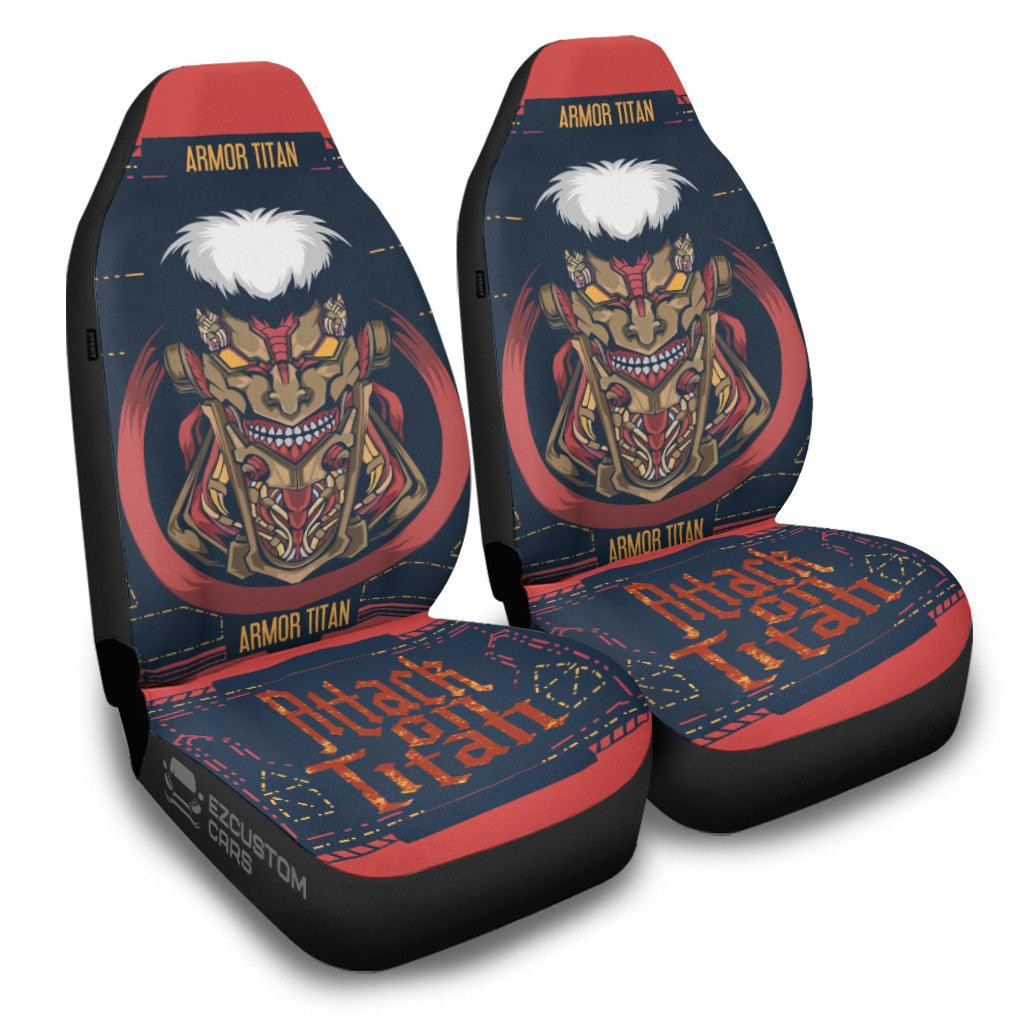 Attack on Titan Armored Titan Car Seat Covers