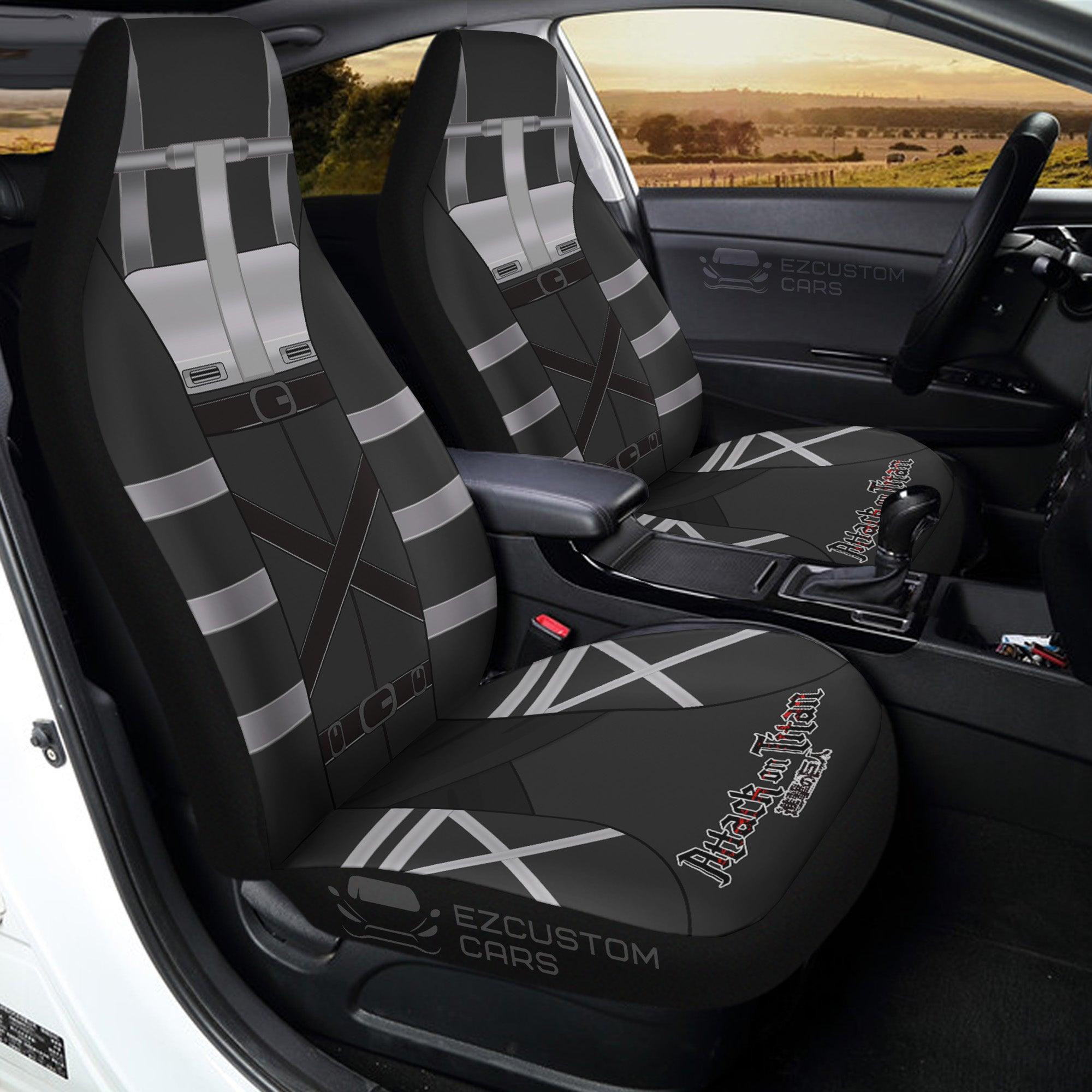 Attack on Titan Uniform Car Seat Covers Anime Car Decor