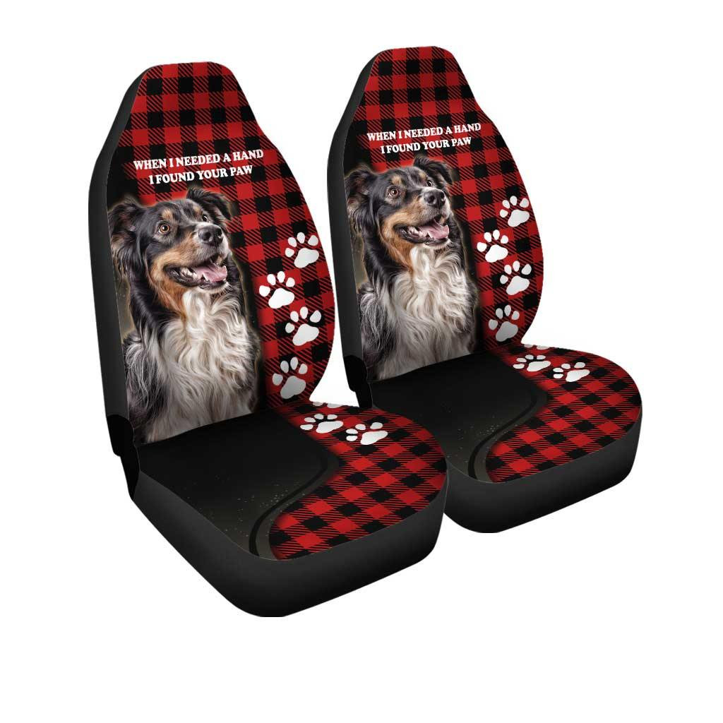 Australian Shepherd Dog Car Seat Covers I Found Your Paw