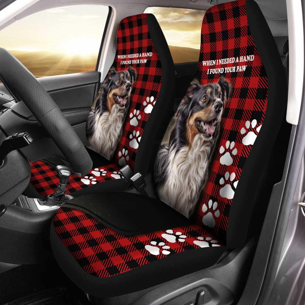 Australian Shepherd Dog Car Seat Covers I Found Your Paw