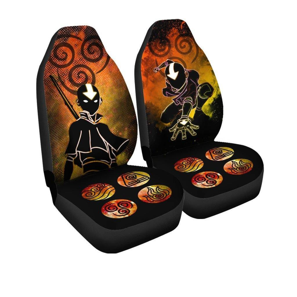 Avatar: The Last Airbender Anime Car Seat Covers Custom Aang
