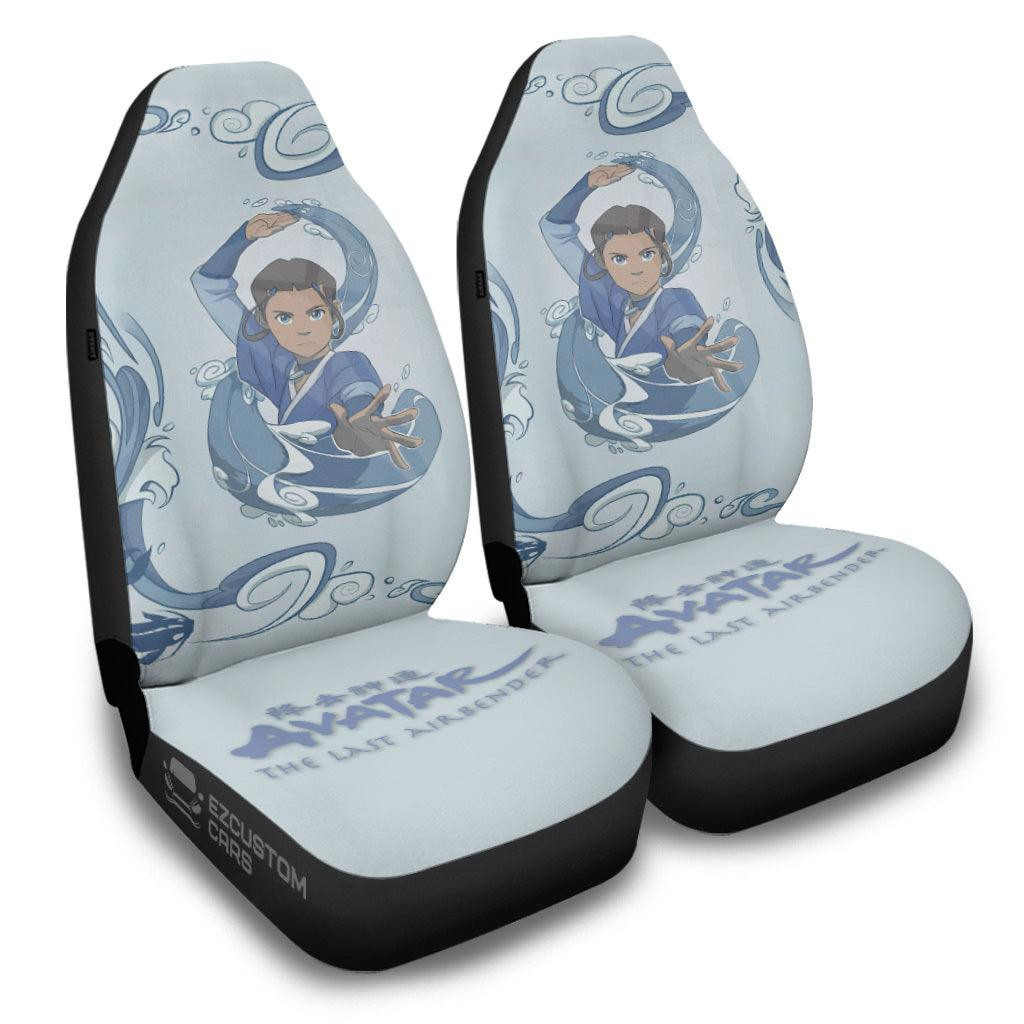 Katara Car Seat Covers Custom Avatar: The Last Airbender Anime