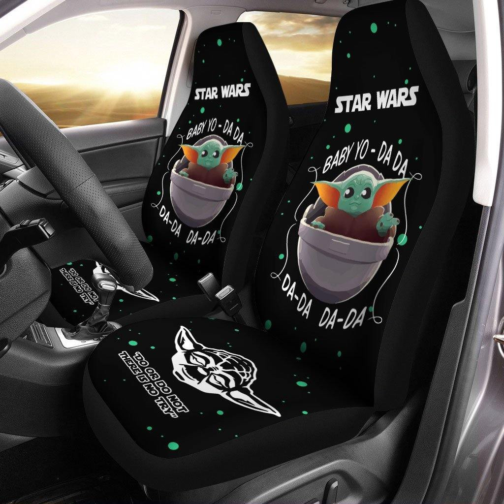 Cute Baby Yoda Car Seat Covers For Star Wars Mandalorian