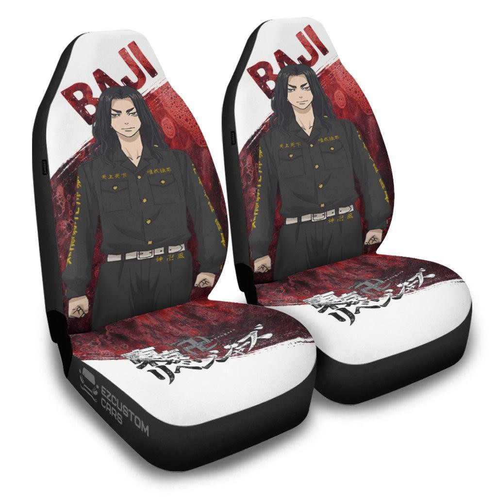 Baji Tokyo Revengers Anime Car Seat Covers